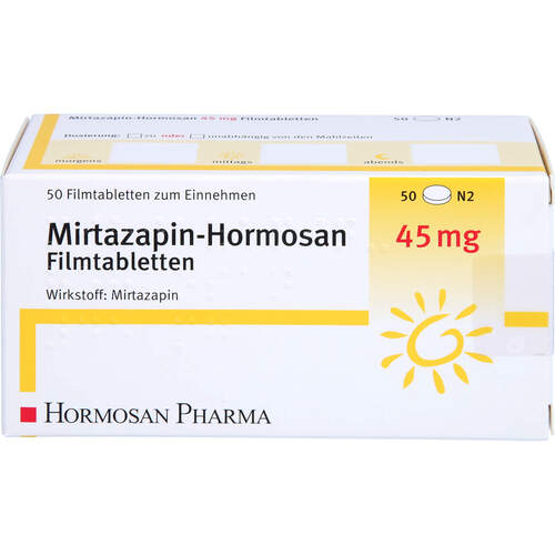 Mirtazapin-Hormosan 45mg, 50 Stk., Hormosan Pharma GmbH