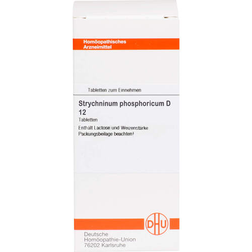 STRYCHNINUM PHOSPHORICUM D 12 Tabletten, 200 Stk., DHU-Arzneimittel GmbH & Co. KG
