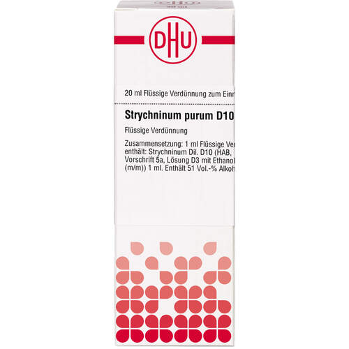 STRYCHNINUM PURUM D 10 Dilution, 20 ml, DHU-Arzneimittel GmbH & Co. KG