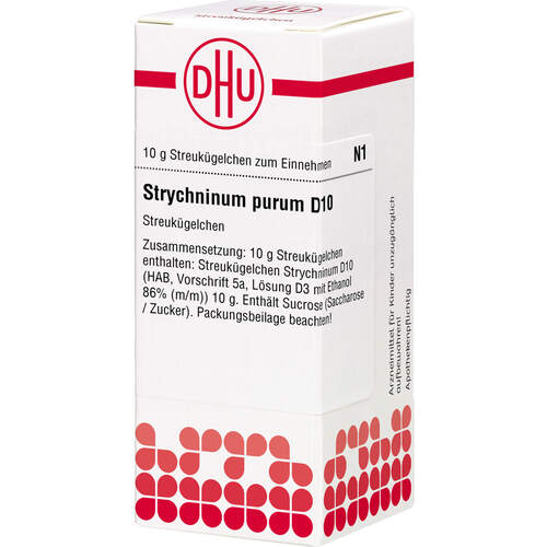 STRYCHNINUM PURUM D10, 10 g, Dhu-Arzneimittel GmbH & Co. KG