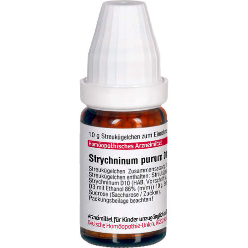 STRYCHNINUM PURUM D10, 10 g, Dhu-Arzneimittel GmbH & Co. KG