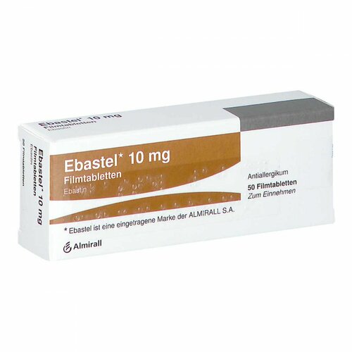 EBASTEL 10mg, 50 ST, kohlpharma GmbH