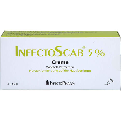 INFECTOSCAB 5.0% CREME, 2X60 G, Infectopharm Arzn.U.Consilium GmbH