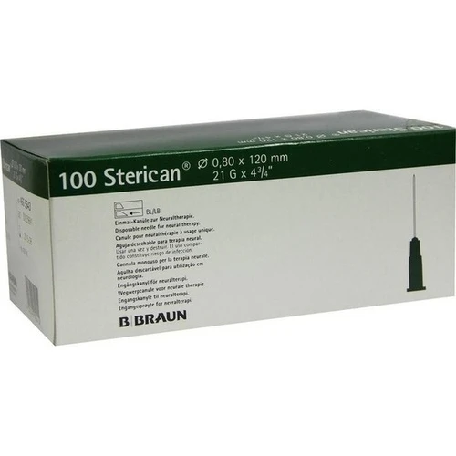 Sterican Kn&uuml;len 21Gx4 4/5 0.8x120mm, 100 Stk., B. Braun Melsungen AG