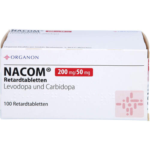 NACOM 200mg/50mg Retardtabletten, 100 Stk., Organon Healthcare GmbH
