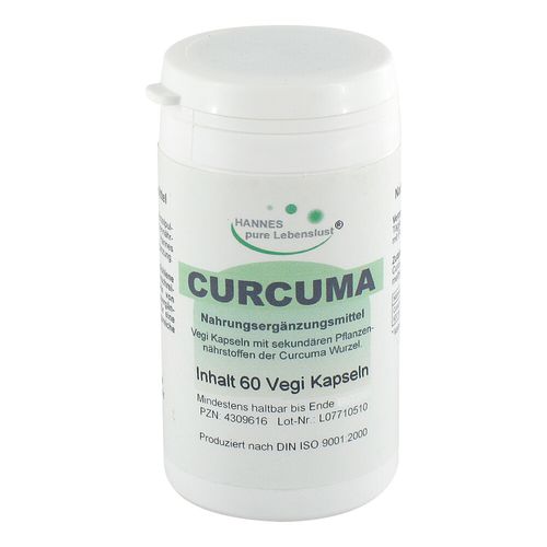 Curcuma Vegi Kapseln, 60 Stk., G & M Naturwaren Import GmbH & Co. KG