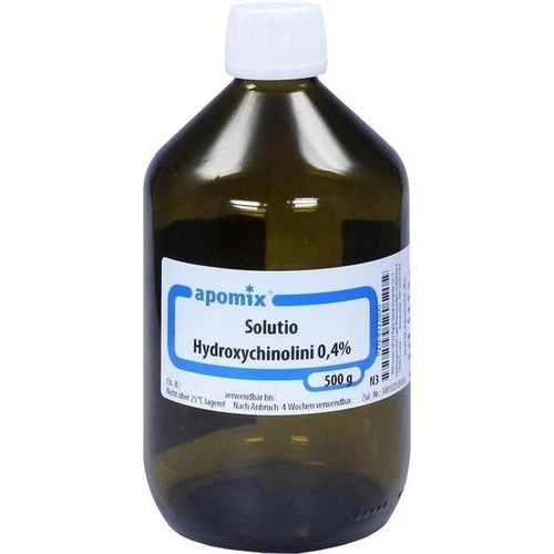 Solutio Hydroxychinolini 0.4%, 500 ml, Apomix Pkh Pharmazeutisches Labor GmbH