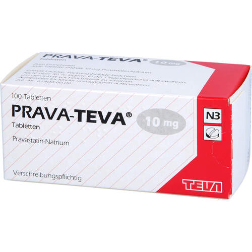 PRAVA-TEVA 10mg Tabletten, 100 Stk., TEVA GmbH