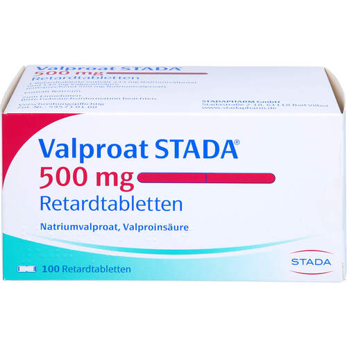 Valproat STADA 500mg Retardtabletten, 100 Stk., STADAPHARM GmbH