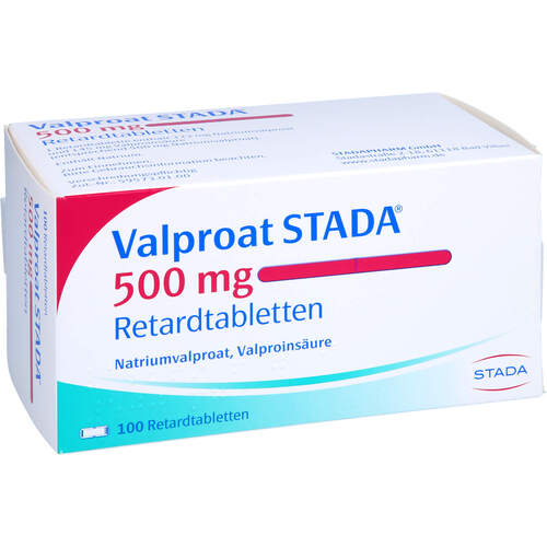 Valproat STADA 500mg Retardtabletten, 100 ST, STADAPHARM GmbH