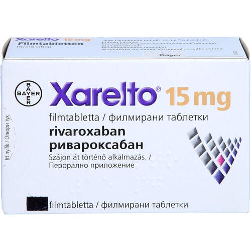 Xarelto 15mg Filmtabletten, 42 Stk., Emra-Med Arzneimittel GmbH