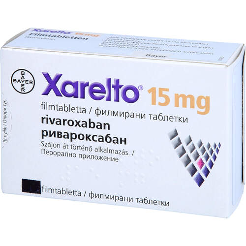 Xarelto 15mg Filmtabletten, 42 Stk., Emra-Med Arzneimittel GmbH