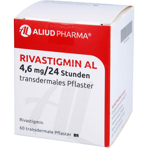 Rivastigmin AL 4.6 mg/24 Std transd Pfl, 60 Stk., Aliud Pharma GmbH