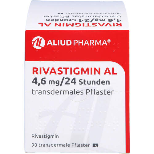 Rivastigmin AL 4.6 mg/24 Std transd Pfl, 90 Stk., Aliud Pharma GmbH