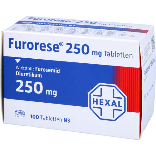 FURORESE 250mg, 100 ST, HEXAL AG