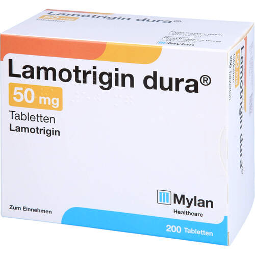 Lamotrigin dura 50 mg TAB, 200 Stk., Viatris Healthcare GmbH