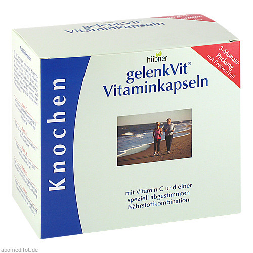 GELENKVIT Vitaminkapseln, 270 St, Hübner Naturarzneimittel GmbH