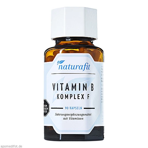 Naturafit Vitamin B Komplex F, 90 Stk., Naturafit GmbH