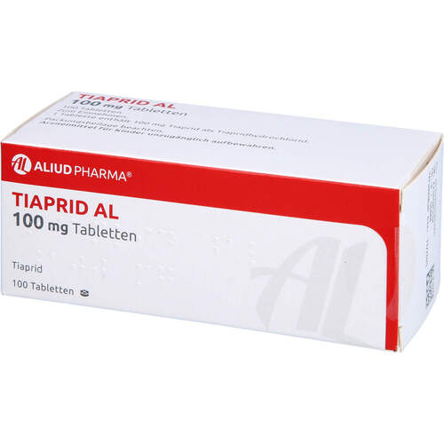 Tiaprid AL 100mg Tabletten, 100 ST, Aliud Pharma GmbH