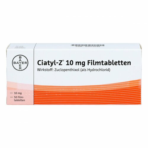CIATYL-Z 10 mg Filmtabletten, 50 Stk., Bayer Vital GmbH