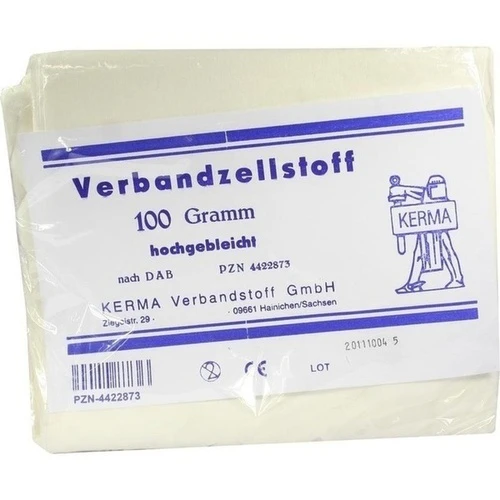 VERBANDZELLSTOFF HOCHGEBLEICHT 40x60CM, 100 g, Kerma Verbandstoff GmbH