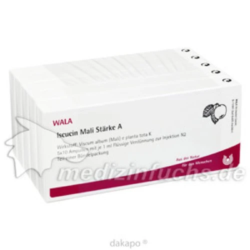 ISCUCIN mali Stärke A Ampullen, 50x1 ml, WALA Heilmittel GmbH