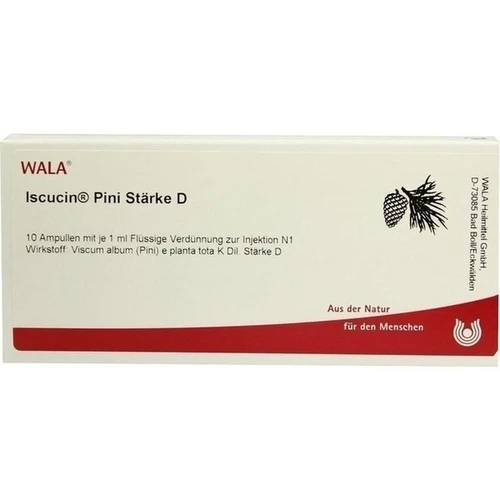 ISCUCIN PINI STAERKE D, 10x1 ml, Wala Heilmittel GmbH