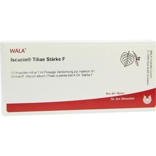 ISCUCIN TILIAE STAERKE F, 10x1 ml, Wala Heilmittel GmbH