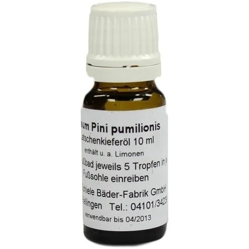 OLEUM PINI PUMIL HAUTVORW, 10 ml, Fritz Schiele Bäder-Fabrik GmbH