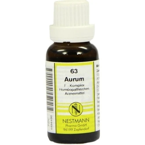 63 Aurum F Komplex, 20 ml, Nestmann Pharma GmbH