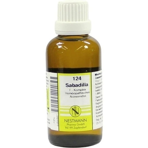124 Sabadilla F Komplex, 50 ml, Nestmann Pharma GmbH