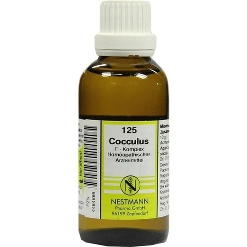 125 Cocculus F Komplex, 50 ml, Nestmann Pharma GmbH