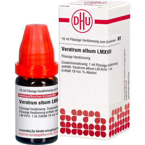 VERATRUM ALBUM LM XVIII, 10 ml, Dhu-Arzneimittel GmbH & Co. KG