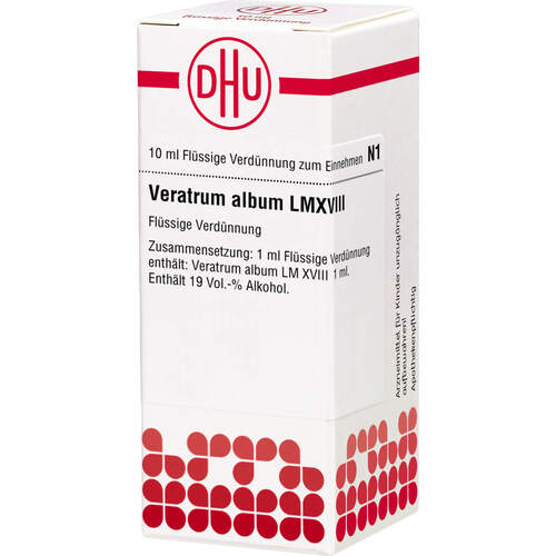 VERATRUM ALBUM LM XVIII, 10 ml, Dhu-Arzneimittel GmbH & Co. KG