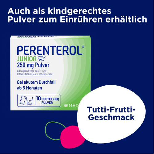 PERENTEROL FORTE 250mg, 100 Stk., Medice Arzneimittel P&uuml;tter GmbH & Co. KG