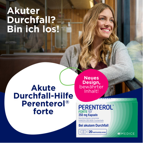 PERENTEROL FORTE 250mg, 100 Stk., Medice Arzneimittel P&uuml;tter GmbH & Co. KG