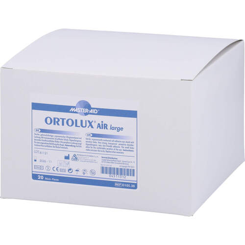 ORTOLUX Air large gelöchert, 20 Stk., Trusetal Verbandstoffwerk GmbH