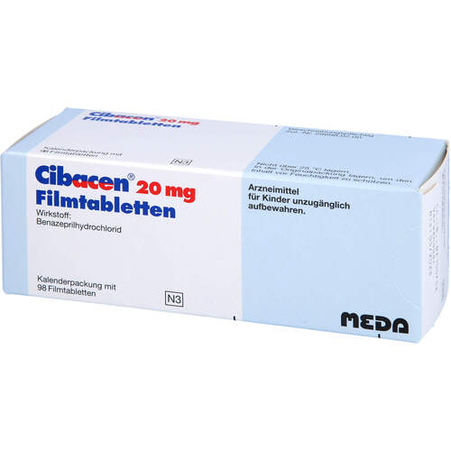 CIBACEN 20, 98 Stk., Viatris Healthcare GmbH