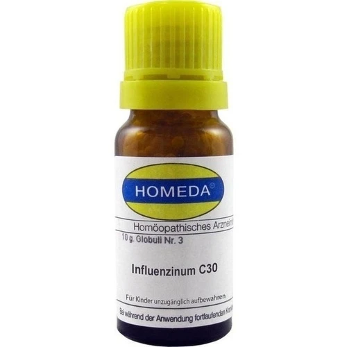HOMEDA Influenzinum C 30 Globuli, 10 g, Homeda Pharma GmbH