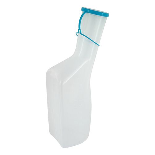 URINFLASCHE Kunststoff Mann milchig, 1 Stk., Willy Behrend GmbH + Co. KG