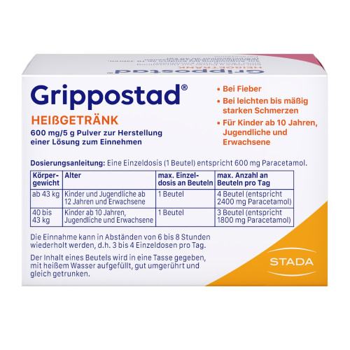 GRIPPOSTAD HEISSGETRAENK, 10 Stk., STADA Consumer Health Deutschland GmbH