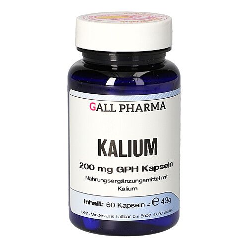 Kalium 200mg GPH Kapseln, 60 Stk., Hecht-Pharma GmbH