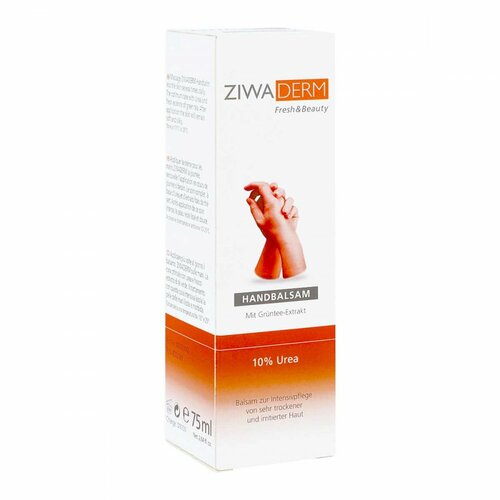 ZIWADERM Handbalsam 10% Urea, 75 ml, InnoCent International GmbH
