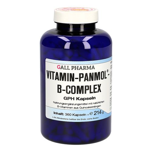 VITAMIN-Panmol-B-COMPLEX GPH Kapseln, 360 Stk., Hecht-Pharma GmbH