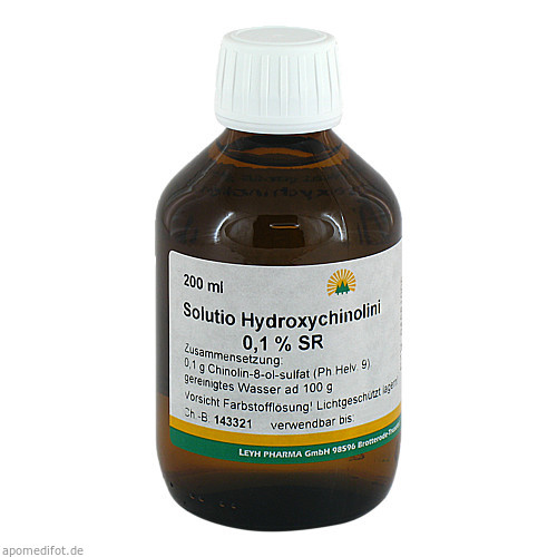 SOLUTIO HYDROXYCHIN. 0,1% SR, 200 ml, Glenwood GmbH