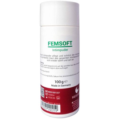 Femsoft Intim Puder, 100 g, Medesign I. C. GmbH