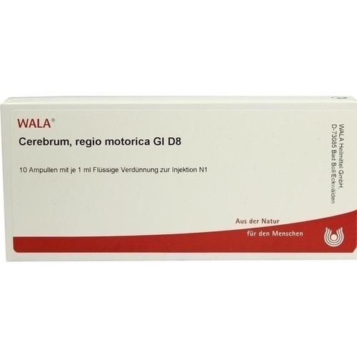 CEREBRUM REGIO MOTO GL D 8, 10x1 ml, Wala Heilmittel GmbH