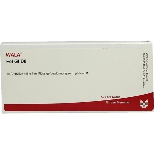FEL GL D 8, 10x1 ml, Wala Heilmittel GmbH