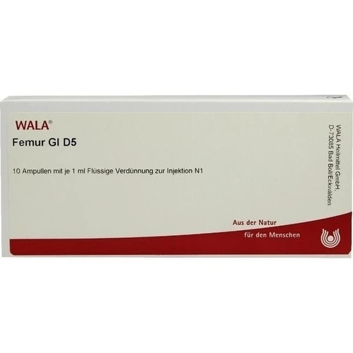 FEMUR GL D 5, 10x1 ml, Wala Heilmittel GmbH
