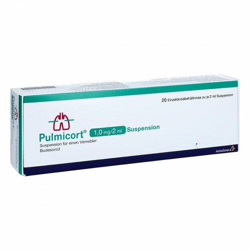 Pulmicort 1.0mg/2ml Suspension B, 20x2 ml, Docpharm GmbH